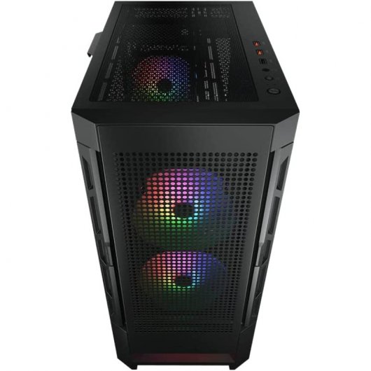 Cougar AirFace RGB Mid Tower in vetro temperato USB 3.0 Nero