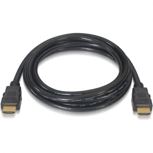 Aisens A120-0122 Cable HDMI 2.0 Premium 4K 3D Alta Velocidad Macho/Macho Negro 3m