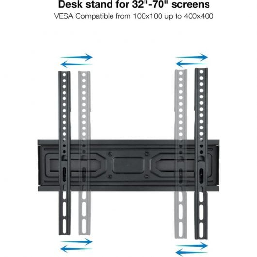 TooQ LP7846TN-B Soporte de Pared Giratorio/Inclinable para TV 32"- 70" VESA 400x400 Máx 40Kg