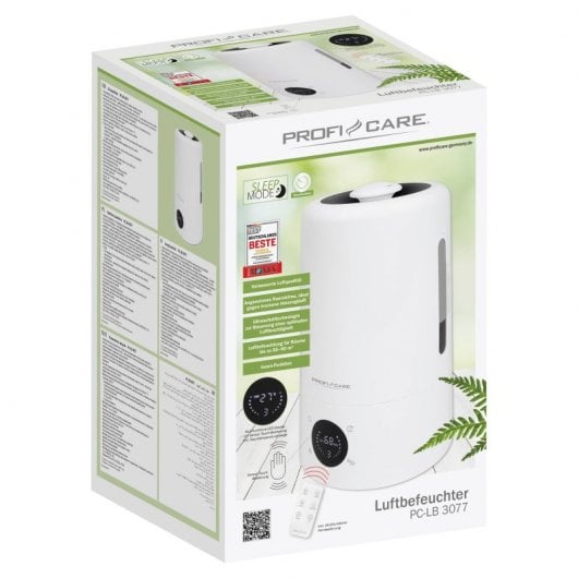 Humidificateur à ultrasons Proficare LB 3077 avec diffuseur d'huiles essentielles et télécommande 5L