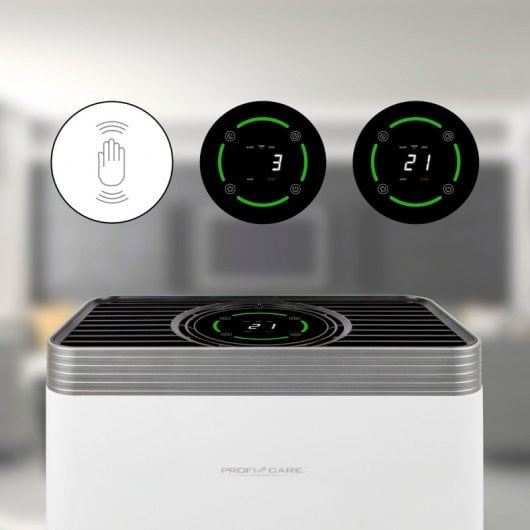 Proficare LR 3076 Purificador de Aire Iónico con Filtro HEPA 45W