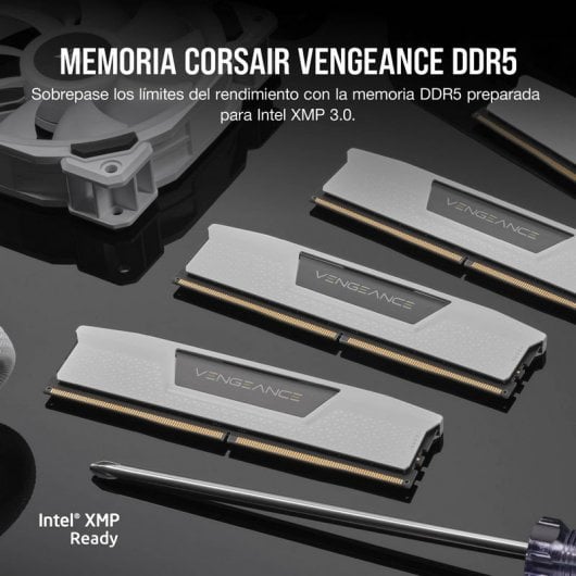 Corsair Vengeance DDR5 5600MHz PC5-44800 64GB 2x32GB CL40 Bianco