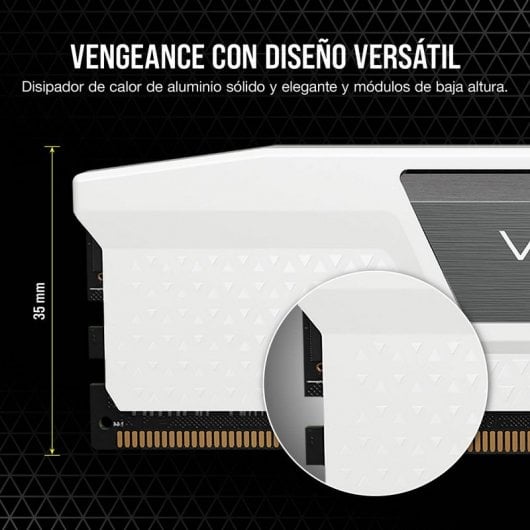 Corsair Vengeance DDR5 5600MHz PC5-44800 64GB 2x32GB CL40 Bianco