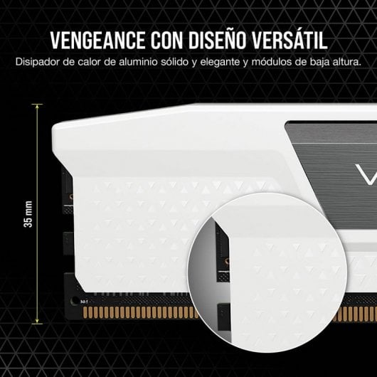Corsair Vengeance DDR5 6400 MHz PC5-51200 32 GB 2 x 16 GB CL32 Weiß