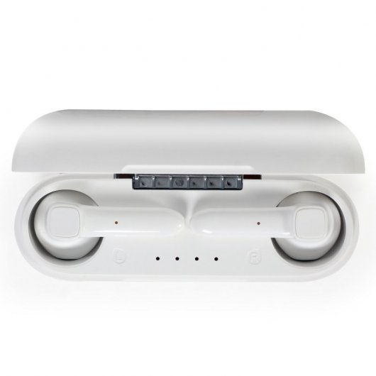 Gembird TWS-VIE-GW Kopfhörer & Headset Kabellos im Ohr Anrufe/Musik USB Typ-C Bluetooth Weiß