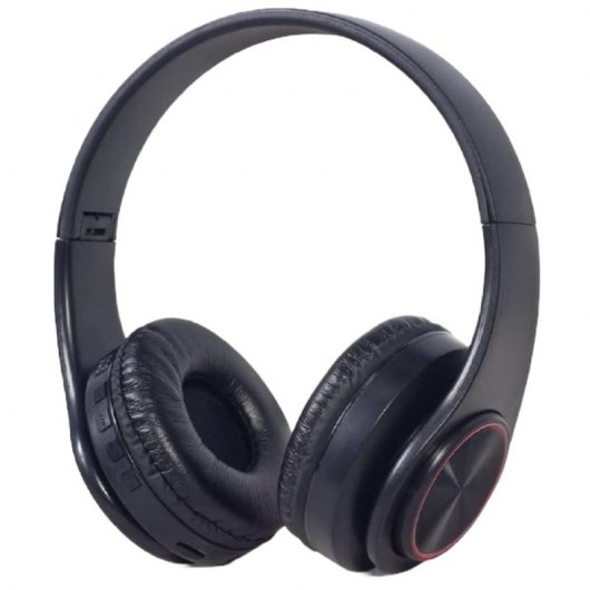 Gembird BHP-LED-01 Kopfhörer & Headset Verkabelt & Kabellos Kopfband Musik/Alltag Mikro-USB Bluetooth Schwarz