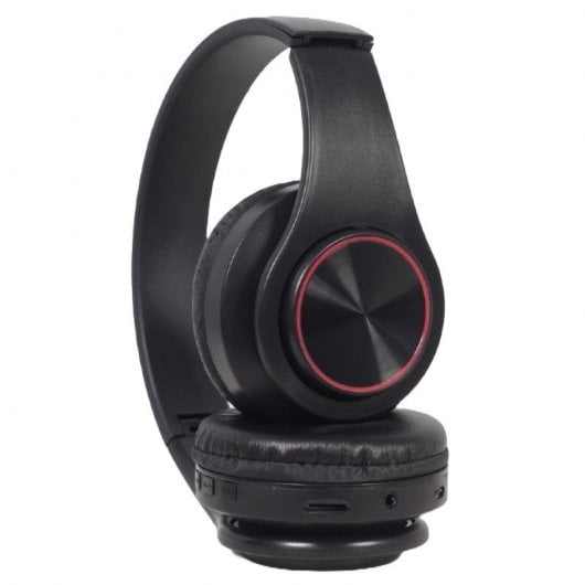 Gembird BHP-LED-01 Kopfhörer & Headset Verkabelt & Kabellos Kopfband Musik/Alltag Mikro-USB Bluetooth Schwarz