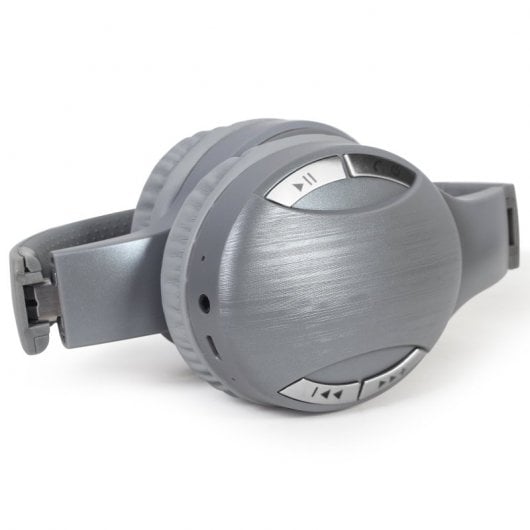 Gembird BTHS-01-SV Auriculares Estéreo Bluetooth Negros
