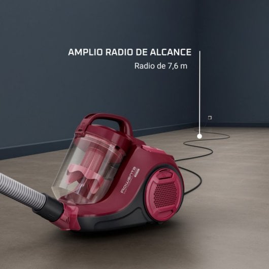 Rowenta Swift Power Cyclonic RO2933EA Aspirateur sans sac 900W Bordeaux