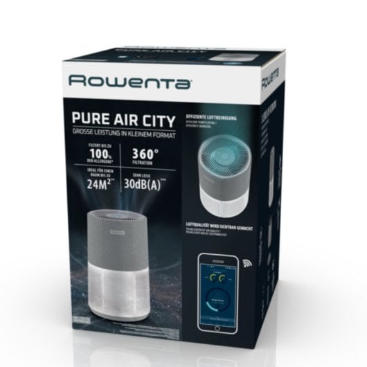 Purificatore d'aria Rowenta Pure Air City con filtro HEPA a 360º
