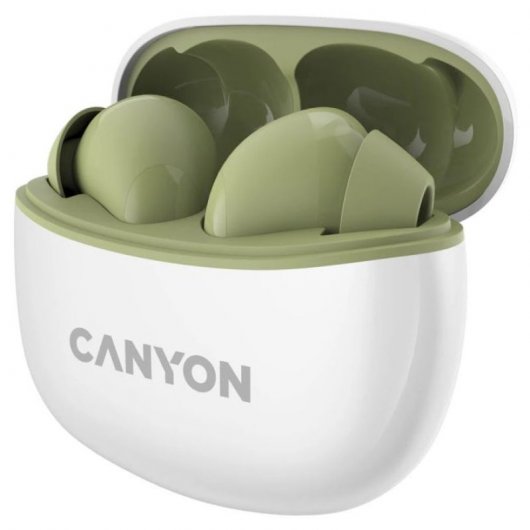 Cuffie stereo wireless Canyon TWS-5 verdi