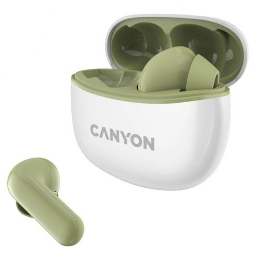 Cuffie stereo wireless Canyon TWS-5 verdi