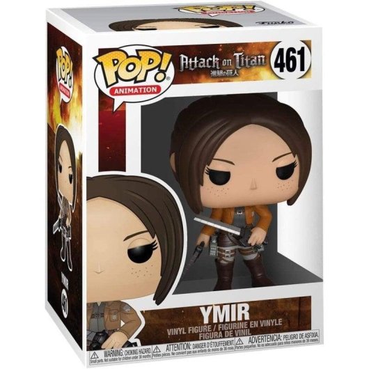 Figura coleccionable Funko Pop Ymir Attack on Titan vinilo 9 cm