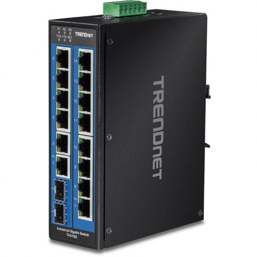 Trendnet TI-G162 switch de rede Gigabit Ethernet (10/100/1000) Preto