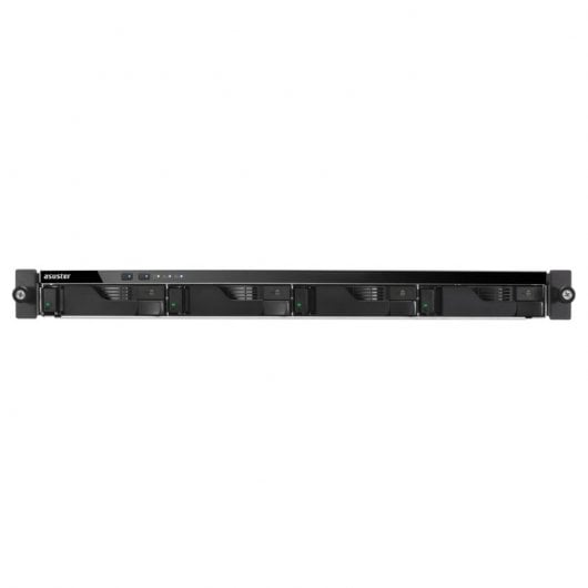 Asustor Lockerstor AS6504RD NAS con montaggio su rack 1U a 4 alloggiamenti