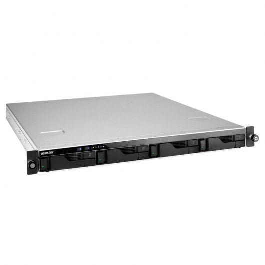 Asustor Lockerstor AS6504RD NAS con montaggio su rack 1U a 4 alloggiamenti