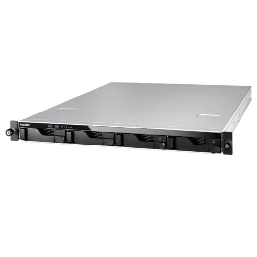 Asustor Lockerstor AS6504RD NAS con montaggio su rack 1U a 4 alloggiamenti