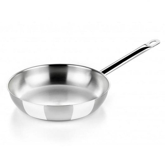 Panela BRA Profissional Aço Inoxidável 24cm Prata