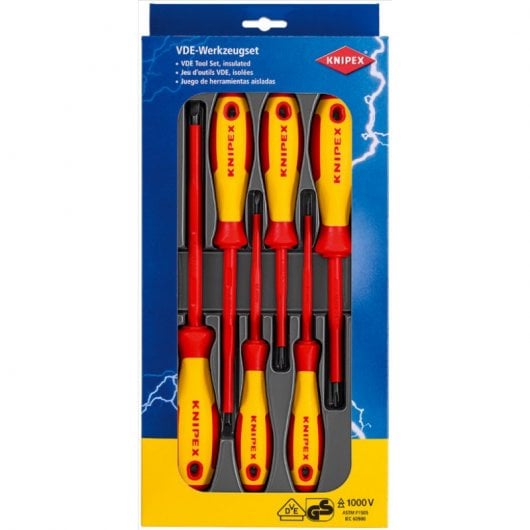 Knipex 00 20 12 V01 Set di cacciaviti da 6 pezzi