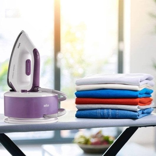 Estação de Engomar Braun CareStyle Compact IS2144VI 2400W 6 Bar Depósito 1,5L