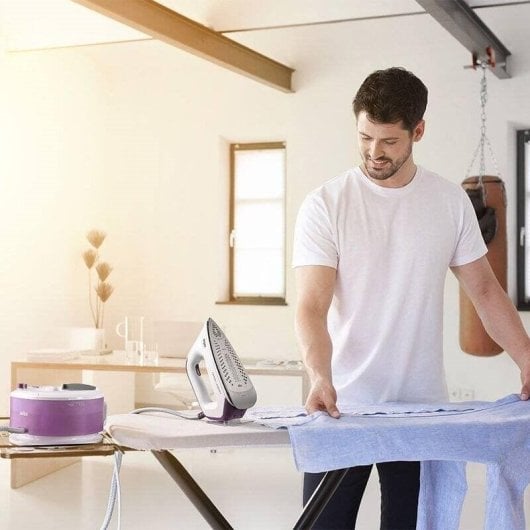 Estação de Engomar Braun CareStyle Compact IS2144VI 2400W 6 Bar Depósito 1,5L