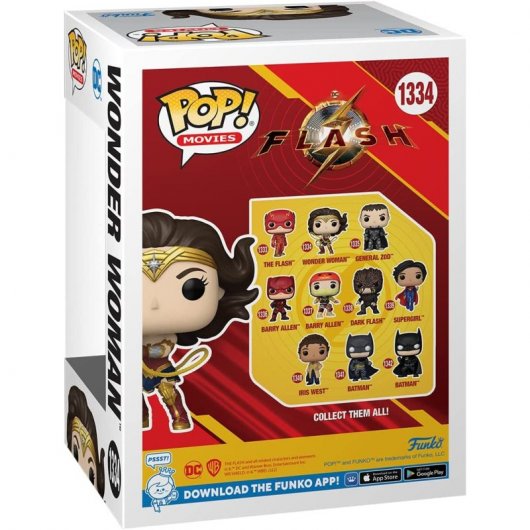 Funko Pop DC Comics The Flash Wonder Woman