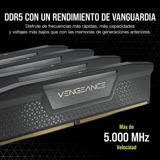 Corsair Vengeance DDR5 6400MHz PC5-51200 32GB 2x16GB CL32 Pretas