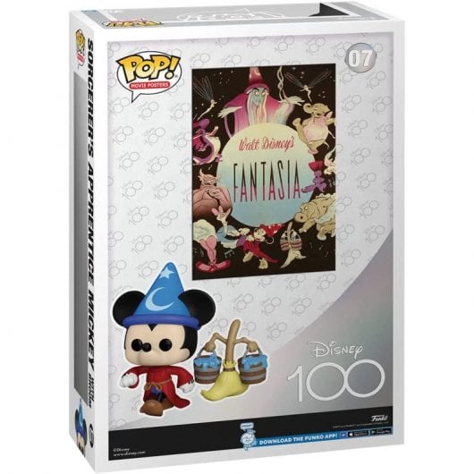 Funko Pop Filmplakat Disney 100. Jubiläum Walt Disney Fantasy