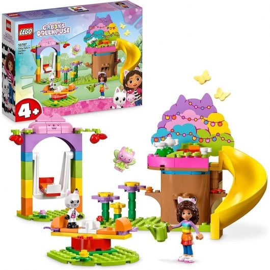 La casa delle bambole di Lego Gabby: la festa in giardino di Hadigata