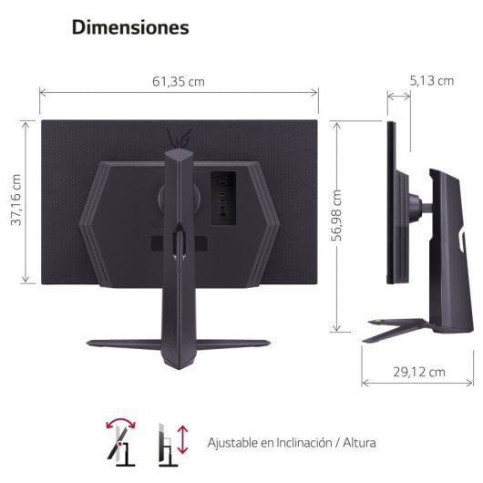 LG UltraGear 27GR75Q-B 27" LED IPS QuadHD 165Hz G-Sync compatibile