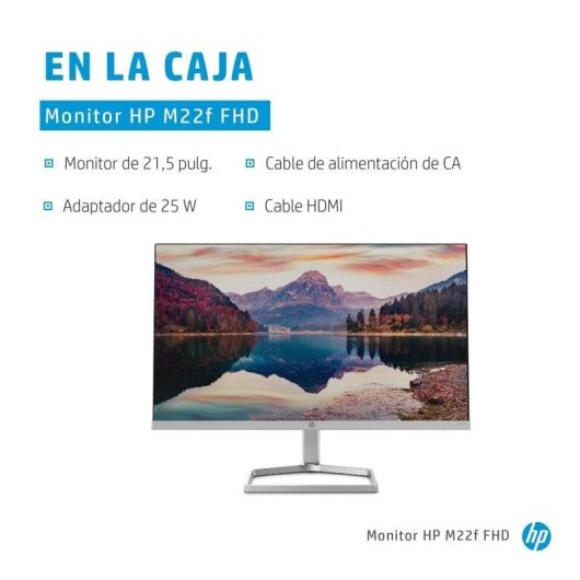 Écran PC HP M22f 21.5" Full HD 75Hz IPS FreeSync 5ms