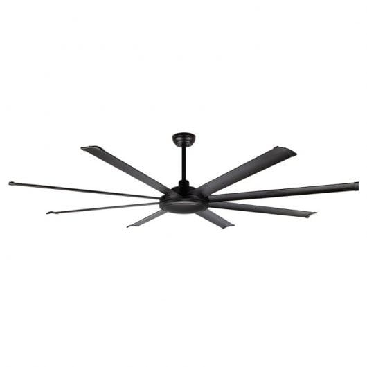 Orbegozo CF 118200 Ventoinha de Teto com Pás de Grande Tamanho e Comando Remoto 60W Preta