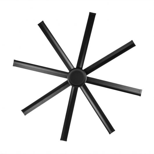 Orbegozo CF 118200 Ventoinha de Teto com Pás de Grande Tamanho e Comando Remoto 60W Preta