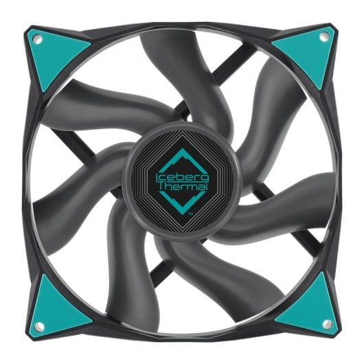 Iceberg Thermal IceGALE Xtra Boitier PC Ventilateur 14 cm Noir 1 pièce(s)