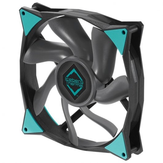 Iceberg Thermal IceGALE Xtra Boitier PC Ventilateur 14 cm Noir 1 pièce(s)