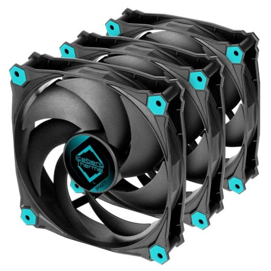 Iceberg Thermal IceGALE Silent PWM 3er-Pack 120-mm-Lüfter