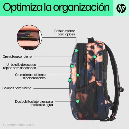 HP Sac à dos Campus XL Tie Dye