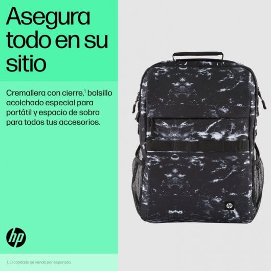 HP Campus XL Mochila Mármol para Portátil de 16"