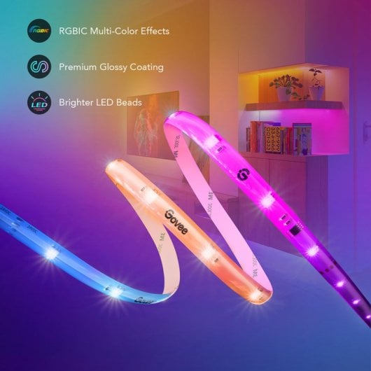 Govee H619A Striscia LED RGB Smart WiFi + BT 5m