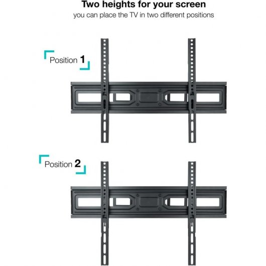 TooQ LP7866TN-B Soporte de Pared Giratorio/Inclinable para TV 37"- 80" VESA 600x400 Máx 40Kg