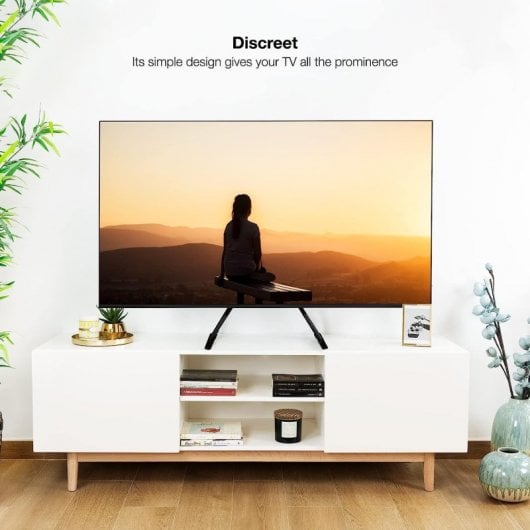 TooQ DB2375F-B Soporte de Mesa para TV 23”-75” VESA 800x400 Máx 40Kg