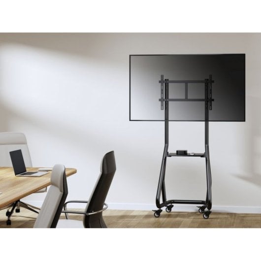 Soporte de Suelo con Ruedas Pantalla 37"-80" Heavy-duty VESA 600x400 Máx. 80Kg