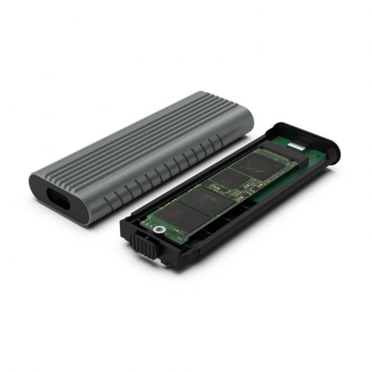 Ewent EW7025 Caja Externa para SSD M.2 Gris
