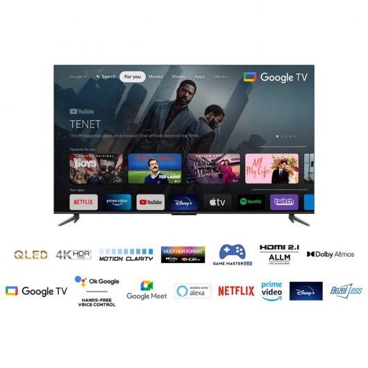 TCL 50C649 50" QLED UltraHD 4K HDR10+