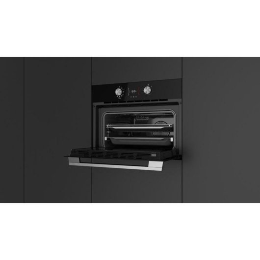 Horno Compacto Teka AirFry HLC 8406 BK 45L 45cm Hidrolítico A+ AirFryer Negro