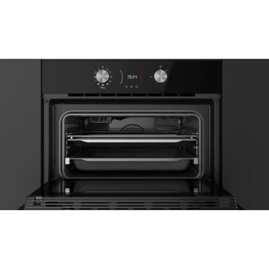 Horno Compacto Teka AirFry HLC 8406 BK 45L 45cm Hidrolítico A+ AirFryer Negro