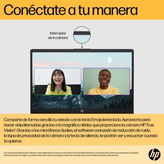 HP 15-fc0084ns AMD Ryzen 3 7320U/8 GB/256 GB SSD/15,6"