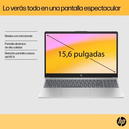 HP 15-fc0084ns AMD Ryzen 3 7320U/8 GB/256 GB SSD/15,6"