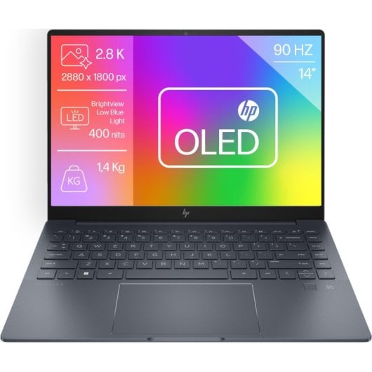 HP Pavilion Plus 14-eh1007ns Intel Core i7-1355U/16GB/1TB SSD/RTX 2050/14"