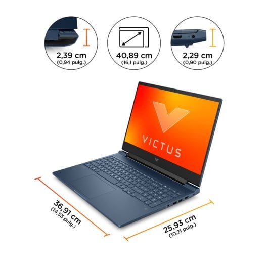 HP Victus 16-s0011ns AMD Ryzen 7 7840HS/32 Go/SSD 1 To/RTX 4060/16,1"